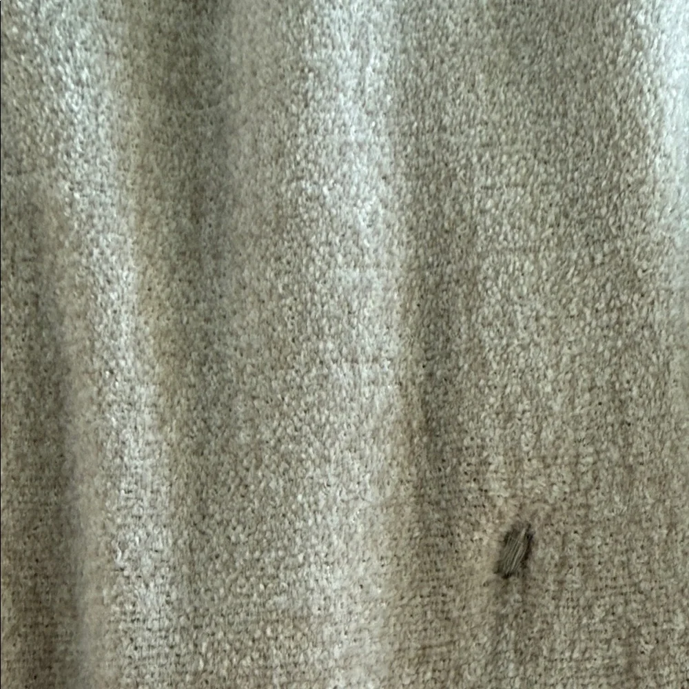 West Elm Tan Plush pillow sham